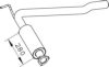 VW 023253209 Front Silencer